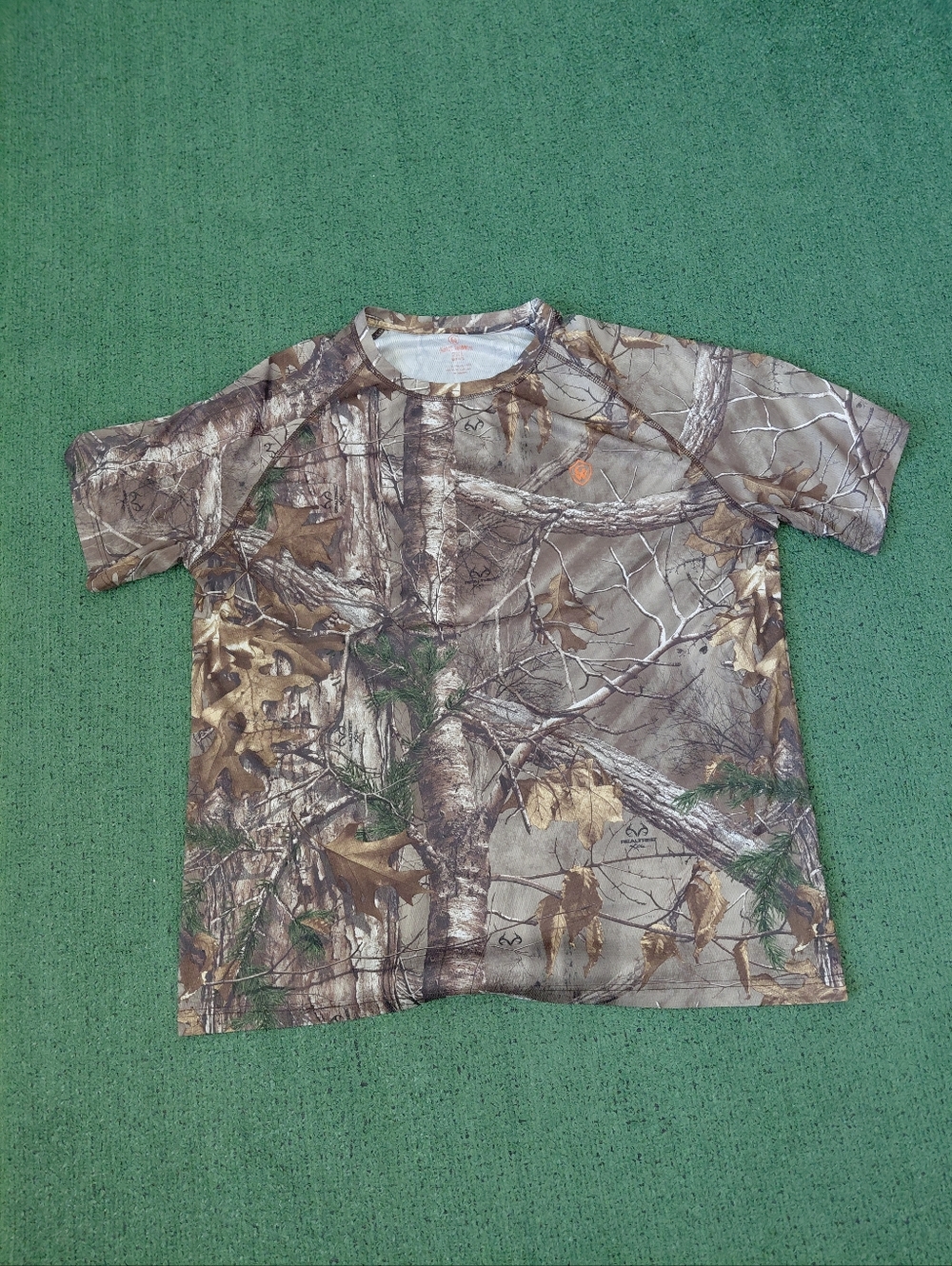 Game Winner Woods Camoflauge Camo Polyester T Shirt Sz XXL